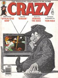 Cover Thumbnail for Crazy Magazine (Marvel, 1973 series) #63