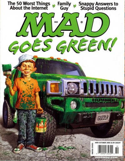 Cover for Mad (EC, 1952 series) #494