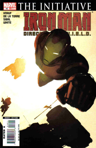 Cover for Iron Man (Marvel, 2005 series) #16