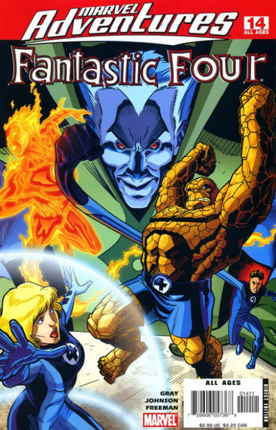 Cover for Marvel Adventures Fantastic Four (Marvel, 2005 series) #14