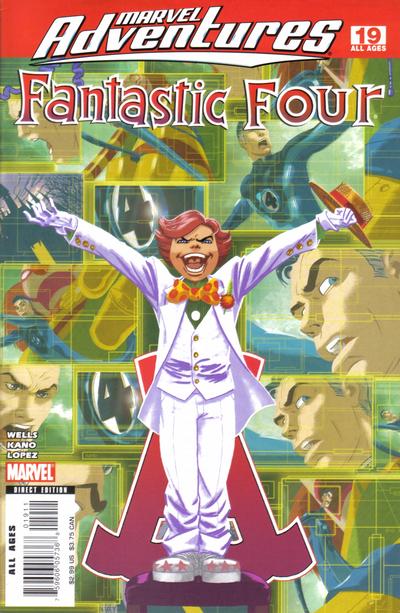Cover for Marvel Adventures Fantastic Four (Marvel, 2005 series) #19