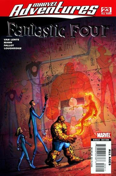 Cover for Marvel Adventures Fantastic Four (Marvel, 2005 series) #23