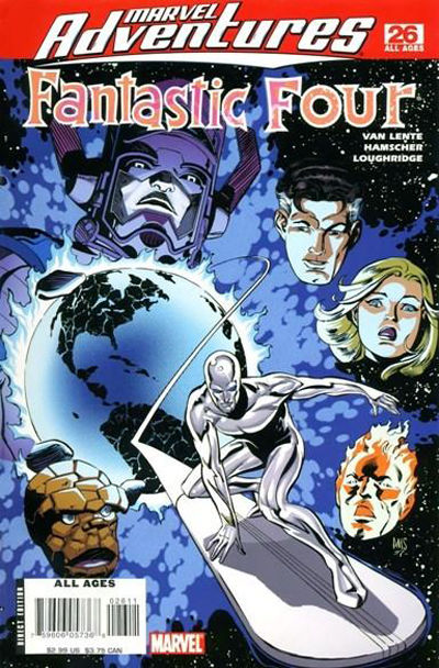 Cover for Marvel Adventures Fantastic Four (Marvel, 2005 series) #26