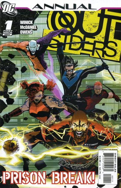 Cover for Outsiders Annual (DC, 2007 series) #1