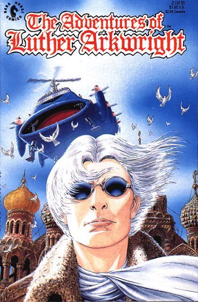 Cover for The Adventures of Luther Arkwright (Dark Horse, 1990 series) #2