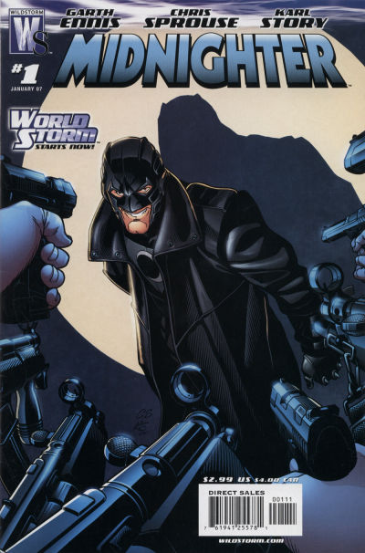 Cover for The Midnighter (DC, 2007 series) #1
