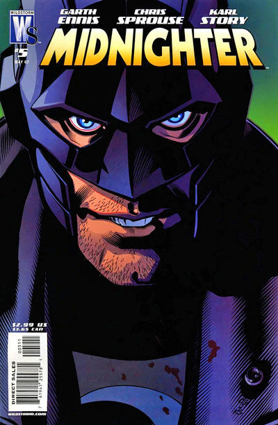 Cover for The Midnighter (DC, 2007 series) #5