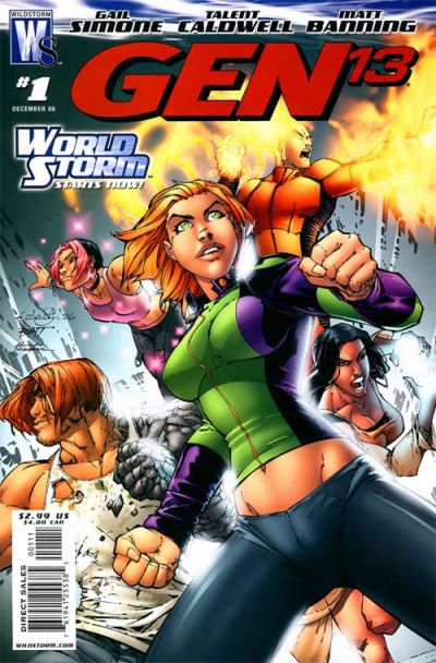 Cover for Gen 13 (DC, 2006 series) #1