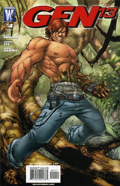 Cover for Gen 13 (DC, 2006 series) #4 [Talent Caldwell / Matt Banning Cover]