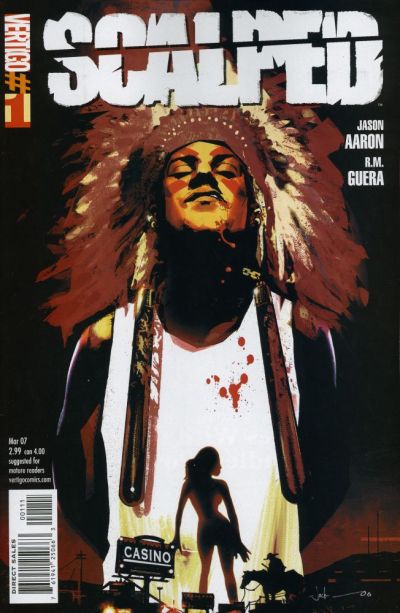 Cover for Scalped (DC, 2007 series) #1