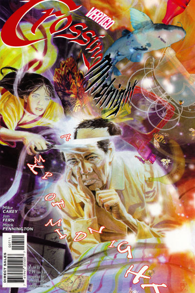 Cover for Crossing Midnight (DC, 2007 series) #7