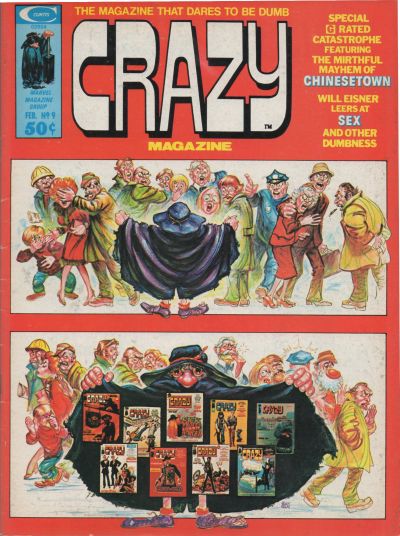 Cover for Crazy Magazine (Marvel, 1973 series) #9