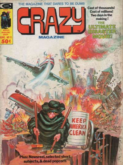 Cover for Crazy Magazine (Marvel, 1973 series) #11