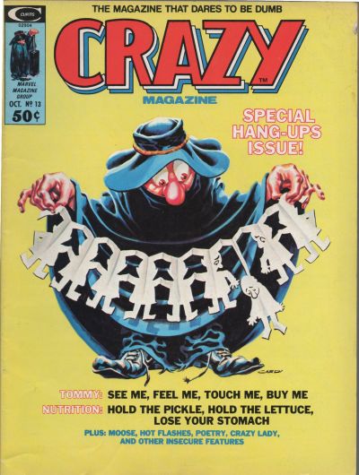 Cover for Crazy Magazine (Marvel, 1973 series) #13
