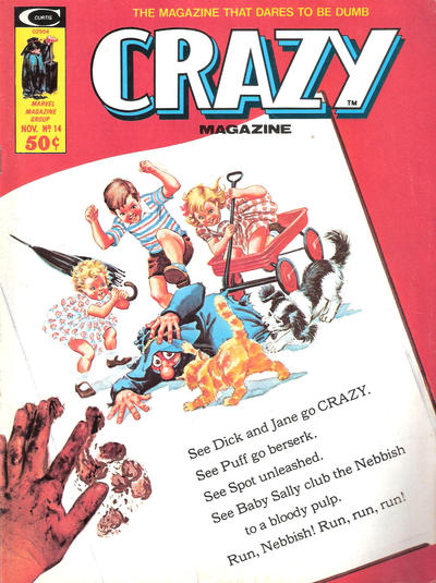 Cover for Crazy Magazine (Marvel, 1973 series) #14