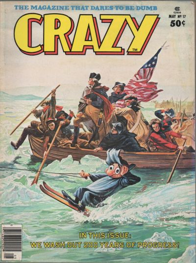 Cover for Crazy Magazine (Marvel, 1973 series) #17