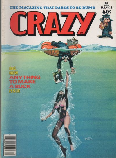 Cover for Crazy Magazine (Marvel, 1973 series) #33