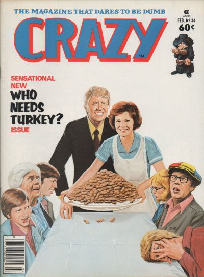 Cover for Crazy Magazine (Marvel, 1973 series) #34
