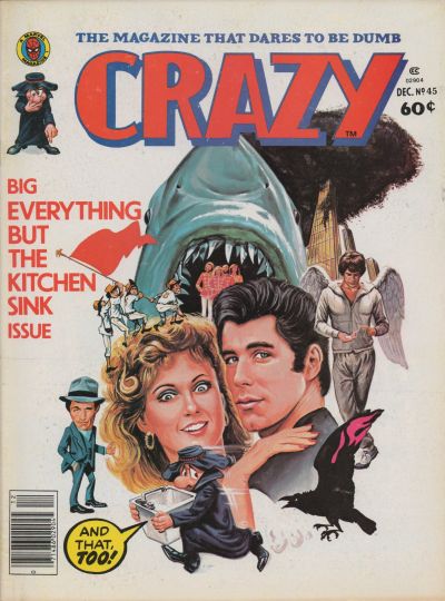Cover for Crazy Magazine (Marvel, 1973 series) #45