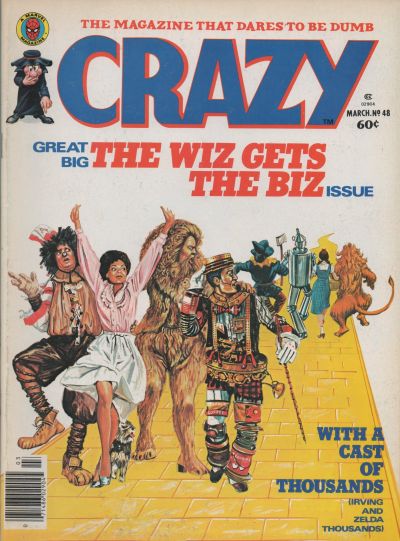 Cover for Crazy Magazine (Marvel, 1973 series) #48