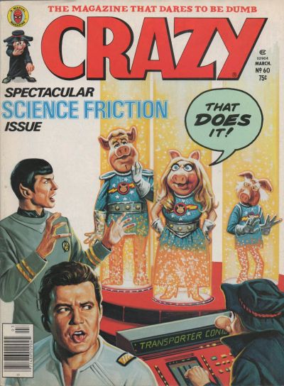 Cover for Crazy Magazine (Marvel, 1973 series) #60