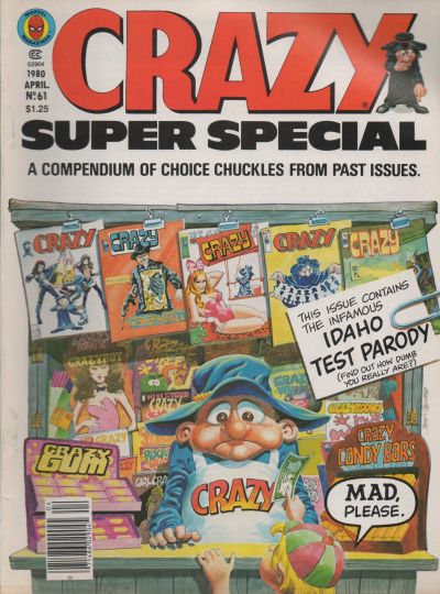 Cover for Crazy Magazine (Marvel, 1973 series) #61