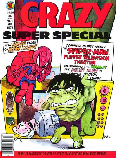 Cover for Crazy Magazine (Marvel, 1973 series) #73