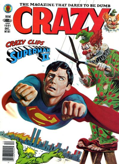 Cover for Crazy Magazine (Marvel, 1973 series) #81