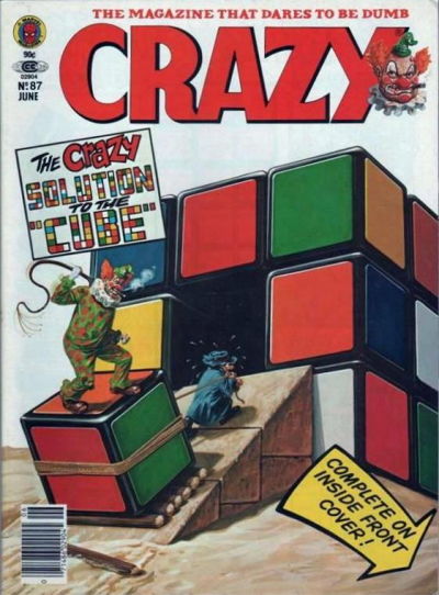 Cover for Crazy Magazine (Marvel, 1973 series) #87