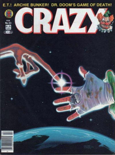 Cover for Crazy Magazine (Marvel, 1973 series) #93