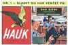 Cover for Hauk (Serieforlaget / Se-Bladene / Stabenfeldt, 1955 series) #1/1955