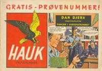 Cover for Hauk prøvenummer (Serieforlaget / Se-Bladene / Stabenfeldt, 1955 series) 