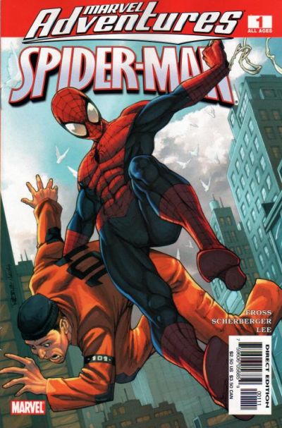 Cover for Marvel Adventures Spider-Man (Marvel, 2005 series) #1 [Newsstand]