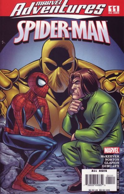 Cover for Marvel Adventures Spider-Man (Marvel, 2005 series) #11 [Direct Edition]