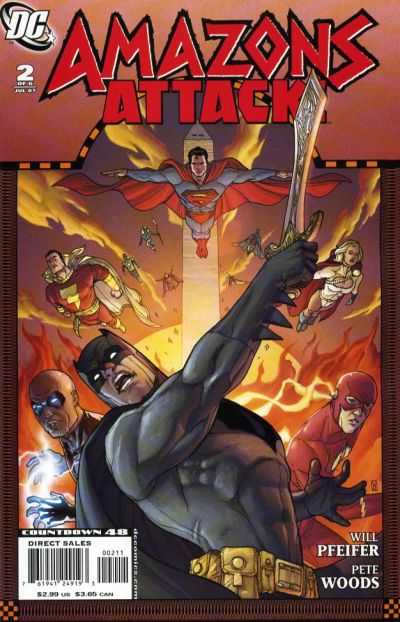 Cover for Amazons Attack (DC, 2007 series) #2