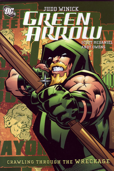 Cover for Green Arrow (DC, 2003 series) #8 - Crawling through the Wreckage