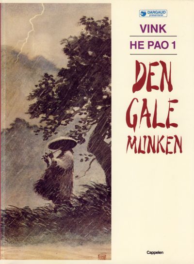 Cover for He Pao (Cappelen, 1987 series) #1 - Den gale munken