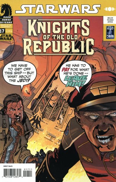 Cover for Star Wars Knights of the Old Republic (Dark Horse, 2006 series) #17