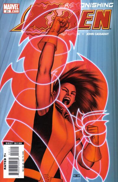 Cover for Astonishing X-Men (Marvel, 2004 series) #21 [Armor Cover]