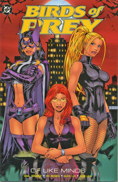 Cover for Birds of Prey: Of Like Minds (DC, 2004 series) 