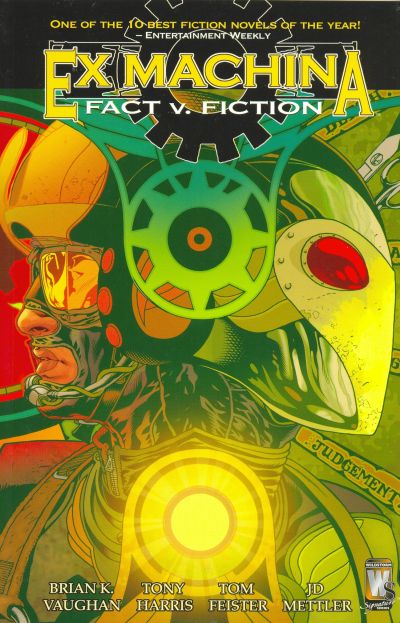 Cover for Ex Machina (DC, 2005 series) #3 - Fact v. Fiction