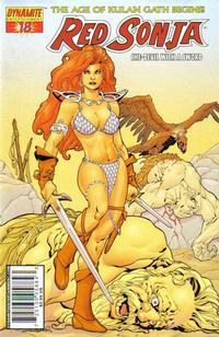 Cover for Red Sonja (Dynamite Entertainment, 2005 series) #18 [Aaron Lopresti]