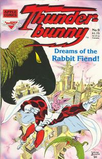 Cover Thumbnail for Thunderbunny (Apple Press, 1986 series) #9