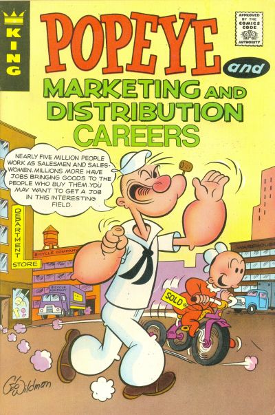 Cover for Popeye (King Features, 1972 series) #E-9