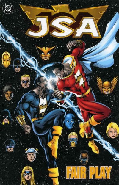 Cover for JSA (DC, 2000 series) #4 - Fair Play