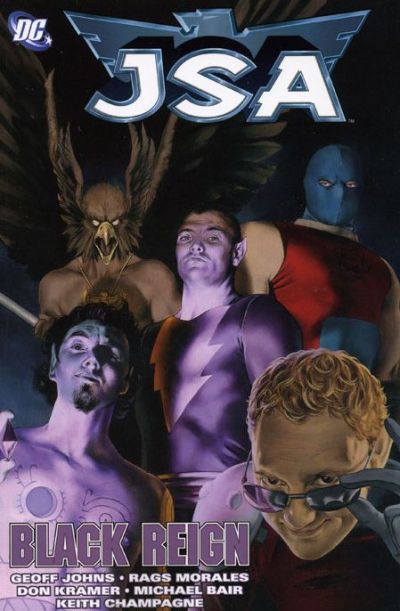 Cover for JSA (DC, 2000 series) #8 - Black Reign