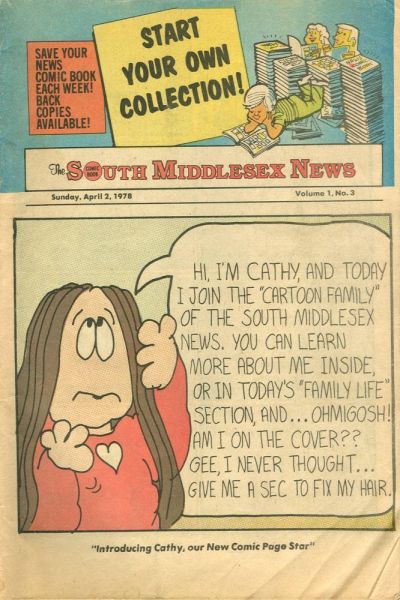 Cover for The South Middlesex News Comic Book (The Middlesex News, 1978 series) #v1#3