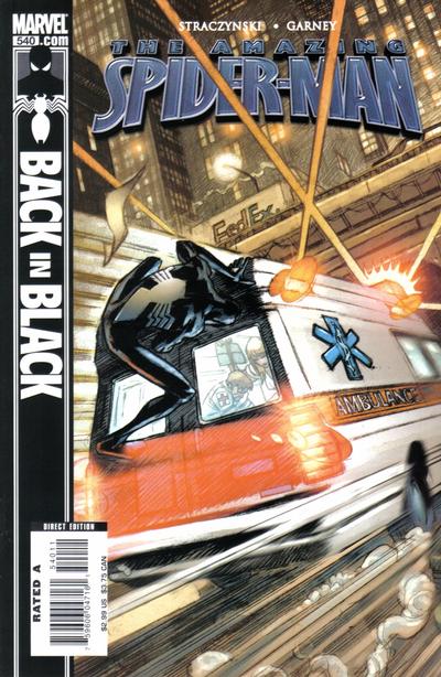 Cover for The Amazing Spider-Man (Marvel, 1999 series) #540 [Direct Edition]