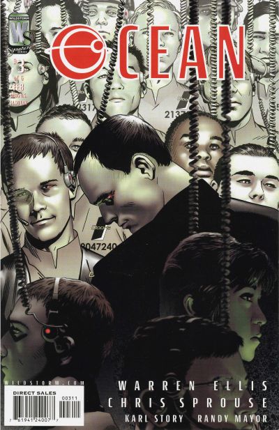 Cover for Ocean (DC, 2004 series) #3