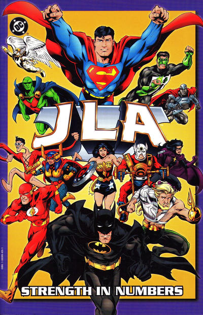 Cover for JLA (DC, 1997 series) #[4] - Strength in Numbers [First Printing]